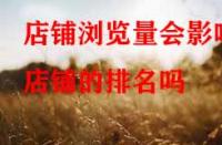 淘寶代運營：店鋪瀏覽量會影響店鋪的排名嗎？